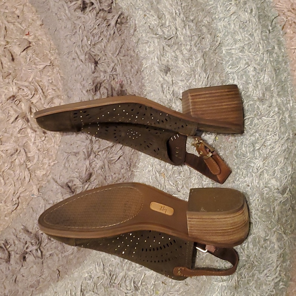 Army green booties sz 11 - Picture 6 of 8